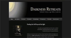 Desktop Screenshot of dark-retreats.com